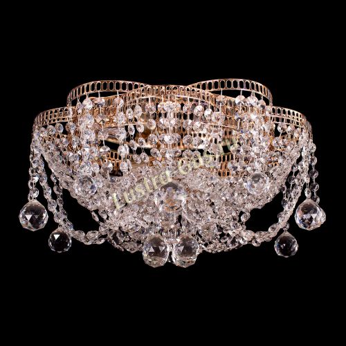 Люстра Лотос №2 шар в Подольске Гусь Хрустальный