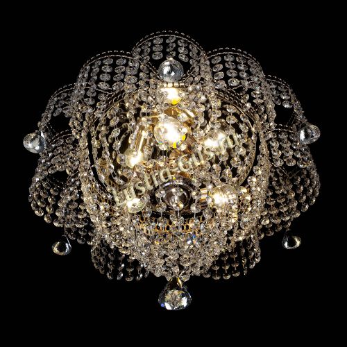 Люстра Лотос 3 лампы в Подольске Гусь Хрустальный