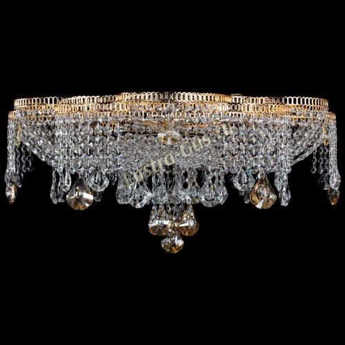 Люстра Лотос Стелла Осень 700 мм в Подольске Гусь Хрустальный