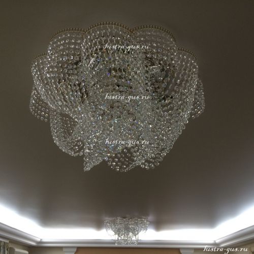 Люстра Лотос Василиса 6 ламп в Подольске Гусь Хрустальный