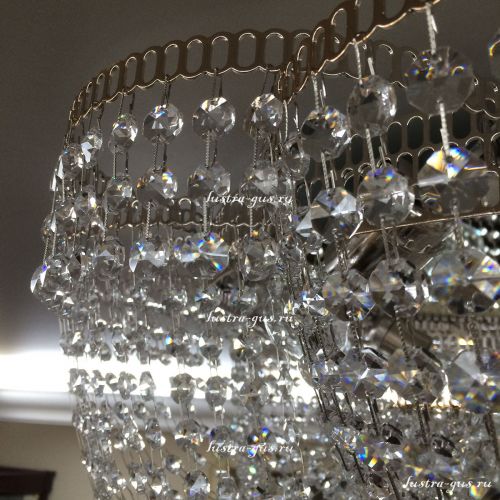 Люстра Лотос Василиса 6 ламп в Подольске Гусь Хрустальный