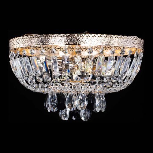 Люстра Милан Астра №3 черная в Подольске Гусь Хрустальный