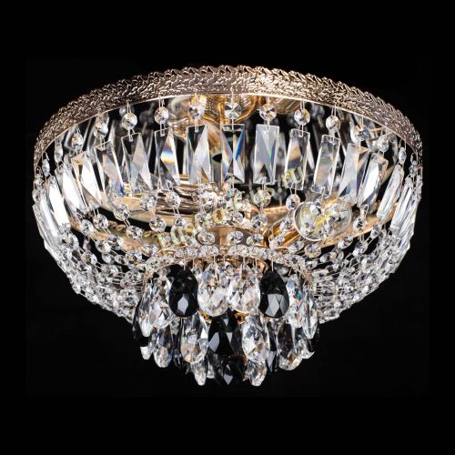 Люстра Милан Астра №3 черная в Подольске Гусь Хрустальный