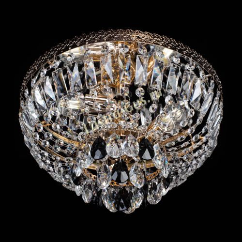 Люстра Милан Астра №3 черная в Подольске Гусь Хрустальный