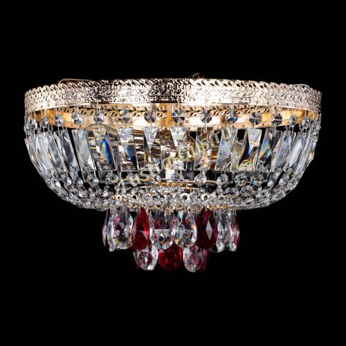 Люстра Милан Астра №3 красная в Подольске Люстра Милан Астра №3 красная в Подольске