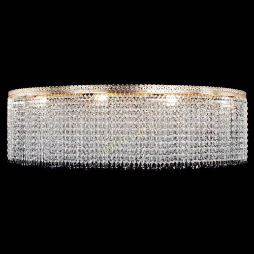 Люстра Милан капель №12 черная в Подольске Гусь Хрустальный