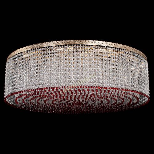 Люстра Милан капель №12 красная в Подольске Люстра Милан капель №12 красная в Подольске