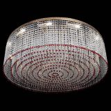 Люстра Милан капель №12 красная в Подольске Люстра Милан капель №12 красная в Подольске