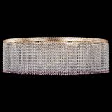 Люстра Милан капель №12 розовая в Подольске