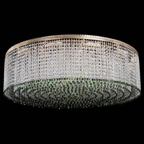 Люстра Милан капель №12 зеленая в Подольске Люстра Милан капель №12 зеленая в Подольске