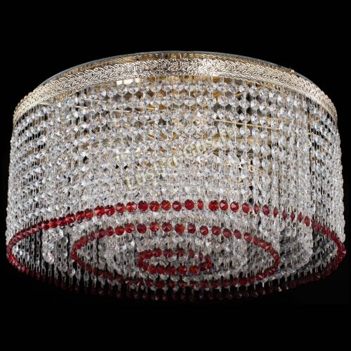 Люстра Милан капель оптикон Красная в Подольске Люстра Милан капель оптикон Красная в Подольске