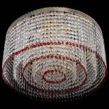 Люстра Милан капель оптикон Красная в Подольске Люстра Милан капель оптикон Красная в Подольске