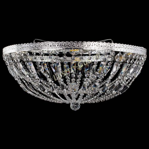 Люстра Милан Купол с пластинками №6 в Подольске Гусь Хрустальный