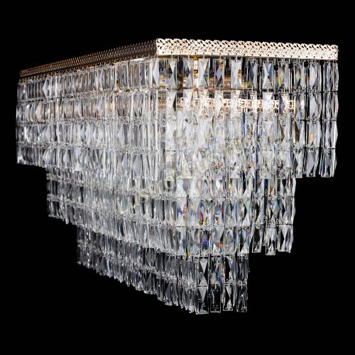 Люстра Милан Прямоугольник №8 в Подольске Гусь Хрустальный