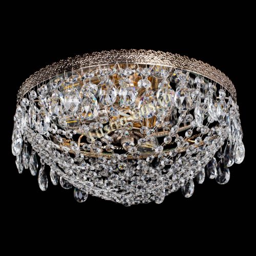 Люстра Милан Сетка с журавликами в Подольске Гусь Хрустальный