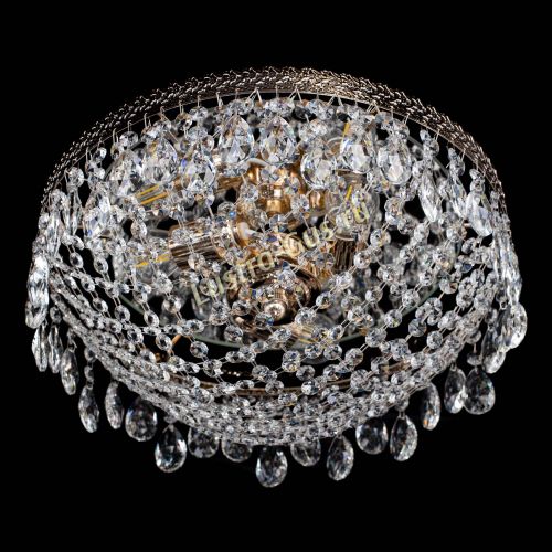 Люстра Милан Сетка с журавликами в Подольске Гусь Хрустальный