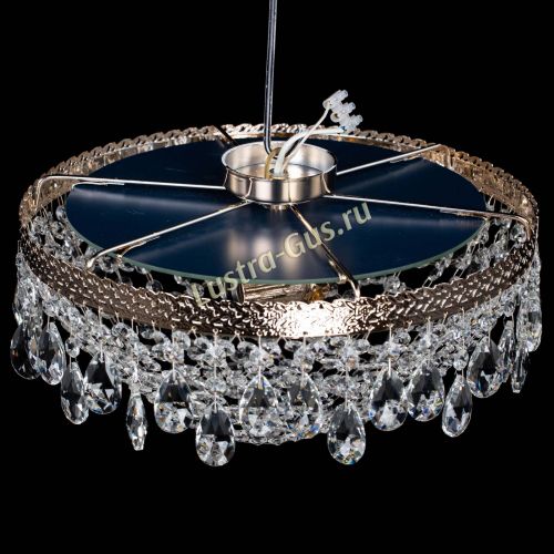 Люстра Милан Сетка с журавликами в Подольске Гусь Хрустальный