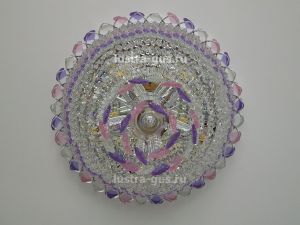 Люстра Катерина дубик цветная в Подольске отзыв и фото покупателя