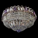 Люстра Кольцо Классика фиолетовая в Подольске