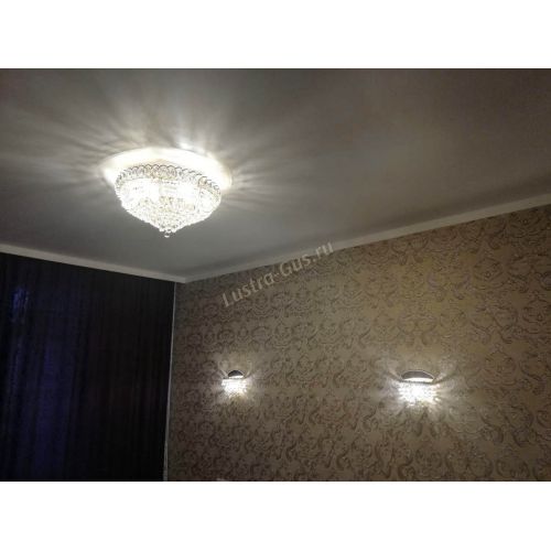 Люстра Кольцо пирамида шар 30 мм в Подольске Гусь Хрустальный