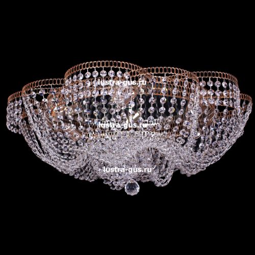 Люстра Лотос Пион 6 ламп в Подольске Гусь Хрустальный