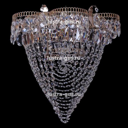 Люстра Ромашка с зеркалом водоворот в Подольске Гусь Хрустальный