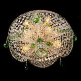 Люстра Виктория зеленая в Подольске