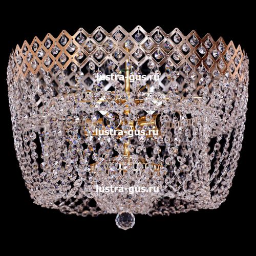 Люстра Водопад корона № 3 в Подольске Гусь Хрустальный