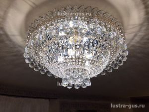 Люстра Водопад шар в Подольске отзыв и фото покупателя