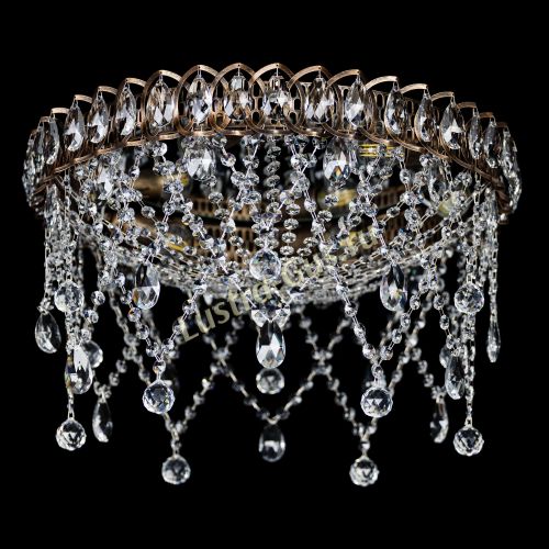 Люстра Паутинка под бронзу в Подольске Гусь Хрустальный