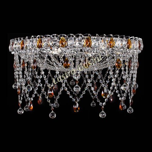 Люстра Паутинка чайная в Подольске Гусь Хрустальный