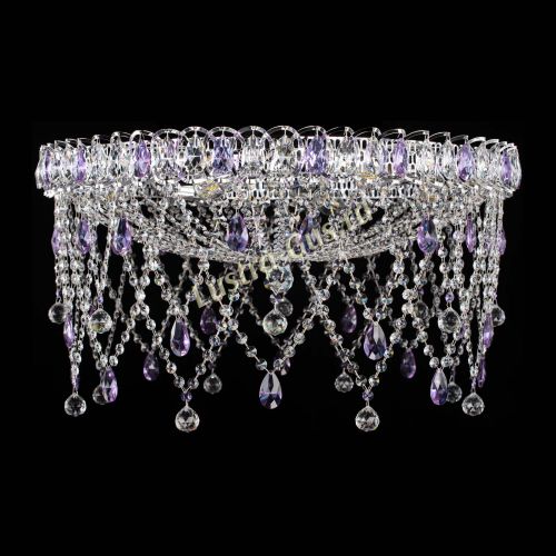 Люстра Паутинка фиолетовая в Подольске Люстра Паутинка фиолетовая в Подольске