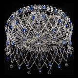 Люстра Паутинка синяя в Подольске