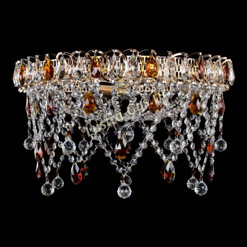 Люстра Паутинка чайная в Подольске Гусь Хрустальный