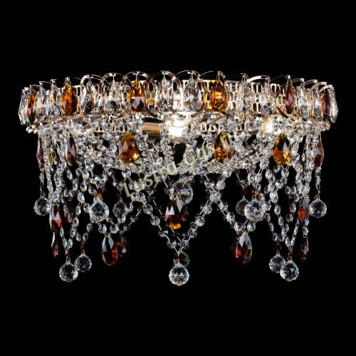 Люстра Паутинка чайная в Подольске Гусь Хрустальный