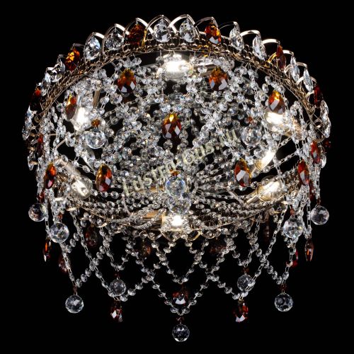 Люстра Паутинка чайная в Подольске Гусь Хрустальный