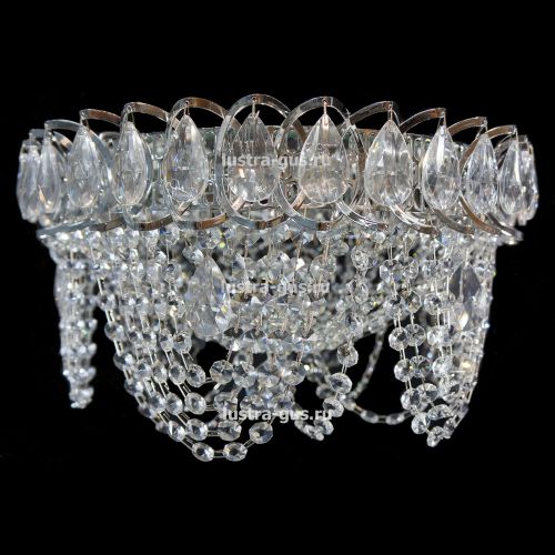 Люстра Водоворот Лилия в Подольске Гусь Хрустальный