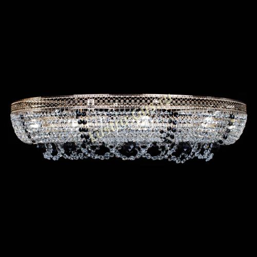 Люстра Снежинка Венеция №10 черная в Подольске Гусь Хрустальный