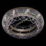 Люстра Снежинка Венеция №10 розовая в Подольске