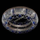 Люстра Снежинка Венеция №10 синяя в Подольске Люстра Снежинка Венеция №10 синяя в Подольске