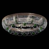 Люстра Снежинка Венеция №10 зеленая в Подольске