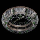 Люстра Снежинка Венеция №10 зеленая в Подольске