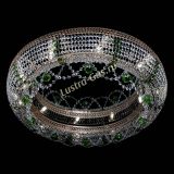 Люстра Снежинка Венеция №10 зеленая в Подольске