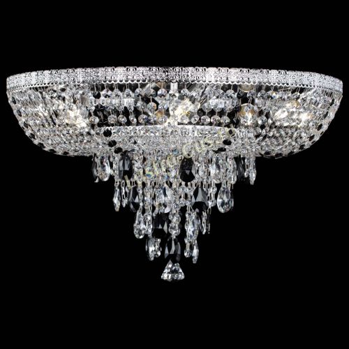 Люстра Токката Пирамида журавлик черная в Подольске Гусь Хрустальный