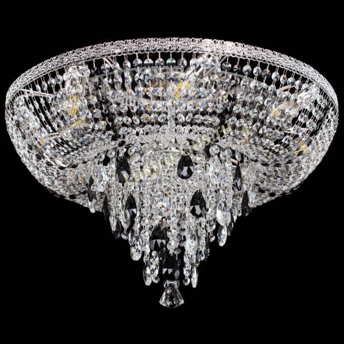 Люстра Токката Пирамида журавлик черная в Подольске Гусь Хрустальный