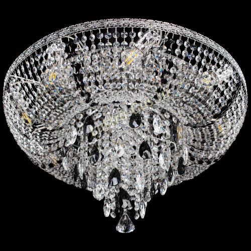 Люстра Токката Пирамида журавлик черная в Подольске Гусь Хрустальный