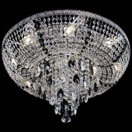 Люстра Токката Пирамида журавлик черная в Подольске Гусь Хрустальный