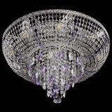 Люстра Токката Пирамида журавлик фиолетовая в Подольске