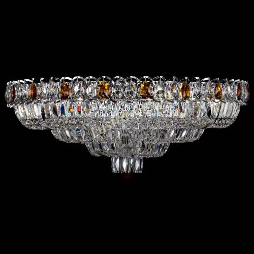 Люстра Тройное Кольцо пластинка чайная в Подольске Гусь Хрустальный