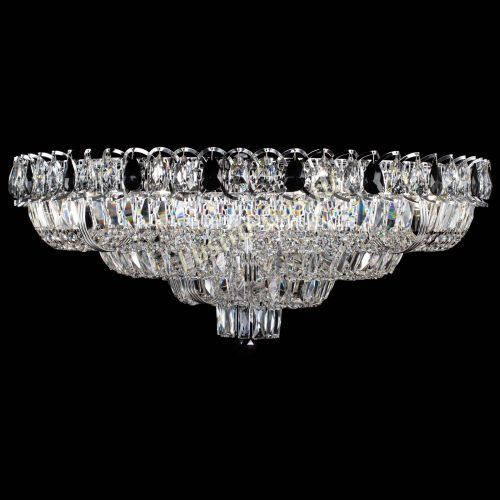 Люстра Тройное Кольцо пластинка черная в Подольске Гусь Хрустальный